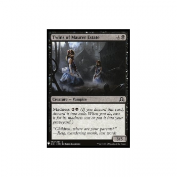 Twins of Maurer Estate : MYSTERY BOOSTER 847 - Magic the Gathering Single Card