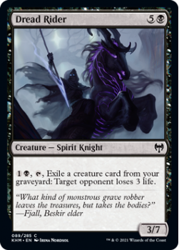 Dread Rider - KALDHEIM - 089/285 - Magic the Gathering Single Card