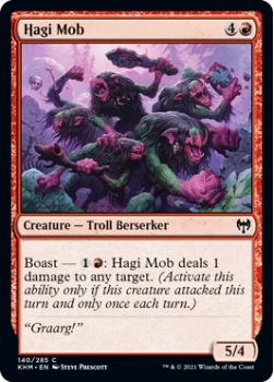 Hagi Mob - KALDHEIM - 140/285 - Magic the Gathering Single Card