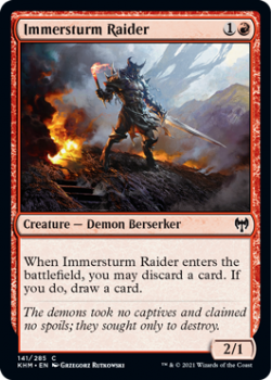 Immersturm Raider - KALDHEIM - 141/285 - Magic the Gathering Single Card
