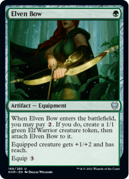 Elven Bow - KALDHEIM - 166/285 - Magic the Gathering Single Card