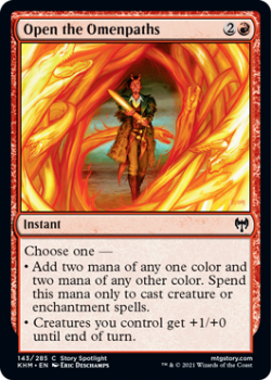 Open the Omenpaths - KALDHEIM - 143/285 - Magic the Gathering Single Card