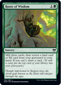 Roots of Wisdom - KALDHEIM - 190/285 - Magic the Gathering Single Card
