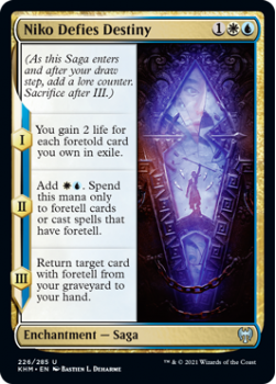 Niko Defies Destiny - KALDHEIM - 226/285 - Magic the Gathering Single Card