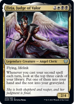 Firja, Judge of Valor - KALDHEIM - 209/285 - Magic the Gathering Single Card