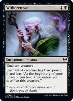 Withercrown - KALDHEIM - 119/285 - Magic the Gathering Single Card