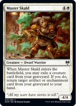 Master Skald - KALDHEIM - 019/285 - Magic the Gathering Single Card