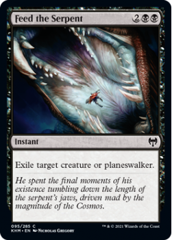 Feed the Serpent - KALDHEIM - 095/285 - Magic the Gathering Single Card