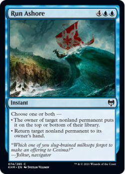 Run Ashore - KALDHEIM - 074/285 - Magic the Gathering Single Card