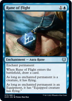 Rune of Flight - KALDHEIM - 075/285 - Magic the Gathering Single Card