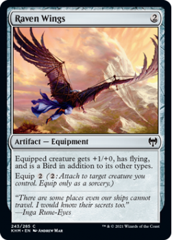 Raven Wings - KALDHEIM - 243/285 - Magic the Gathering Single Card