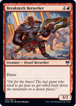Breakneck Berserker - KALDHEIM - 124/285 - Magic the Gathering Single Card