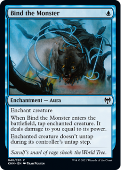Bind the Monster - KALDHEIM - 048/285 - Magic the Gathering Single Card