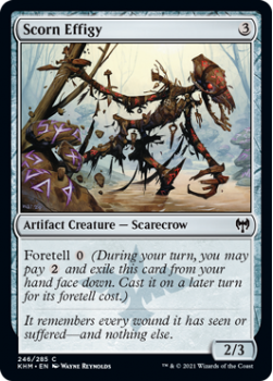 Scorn Effigy - KALDHEIM - 246/285 - Magic the Gathering Single Card