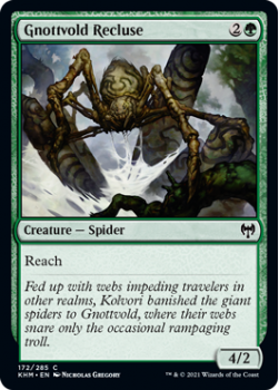 Gnottvold Recluse - KALDHEIM - 172/285 - Magic the Gathering Single Card
