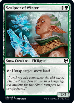 Sculptor of Winter - KALDHEIM - 193/285 - Magic the Gathering Single Card