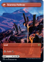 Blightstep Pathway // Searstep Pathway (BORDERLESS) - KALDHEIM - 291 - Magic the Gathering Single Card - Image 2