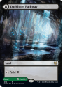 Darkbore Pathway // Slitherbore Pathway (BORDERLESS) - KALDHEIM - 292 - Magic the Gathering Single Card
