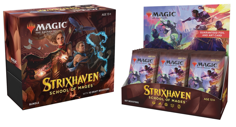 Magic the Gathering: Strixhaven: School of Mages - Combo SET Booster Box + Bundle Magic the Gathering: Strixhaven: School of Mages - Combo SET Booster Box + Bundle