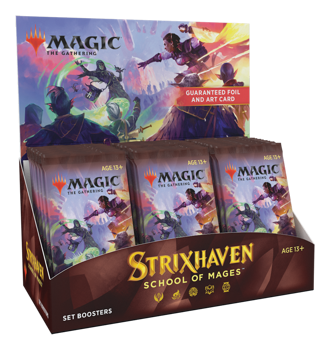 Magic the Gathering: Strixhaven: School of Mages - SET Booster Box (30 Packs)