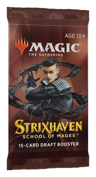 Magic the Gathering: Strixhaven: School of Mages - Draft Booster Pack (15 Cards)