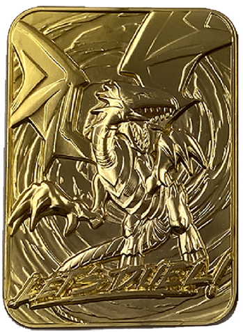 Yu-Gi-Oh! - Limited Edition 24K Gold Plated Collectable Blue Eyes White Dragon Yu-Gi-Oh! - Limited Edition 24K Gold Plated Collectable Blue Eyes White Dragon