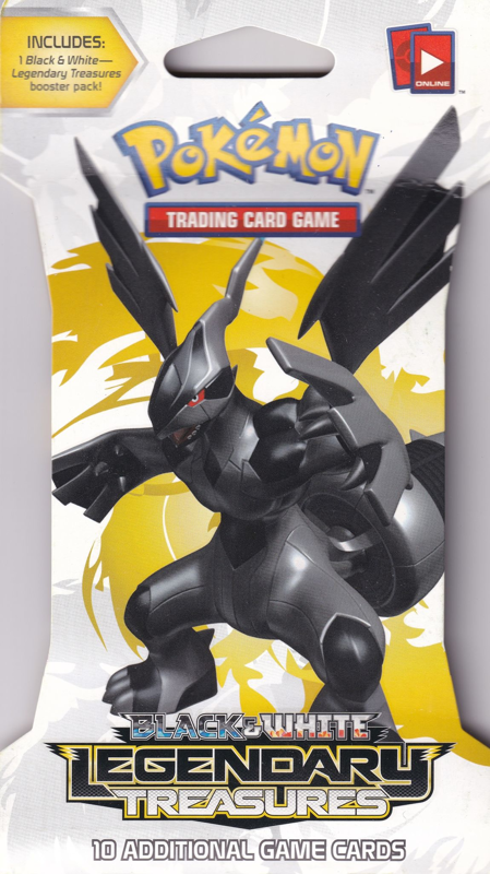 Pokemon Black & White Legendary Treasures - Blister Booster Pack Zekrom Pokemon Black & White Legendary Treasures - Blister Booster Pack Zekrom