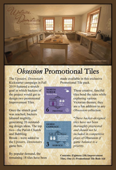 Obsession 2nd Edition Promotional Tiles