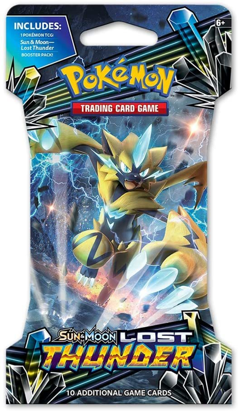Pokemon Blister Booster Pack (10 Cards) - Zeraora - Sun and Moon Lost Thunder | Chaos Cards Pokemon Blister Booster Pack (10 Cards) - Zeraora - Sun and Moon Lost Thunder | Chaos Cards