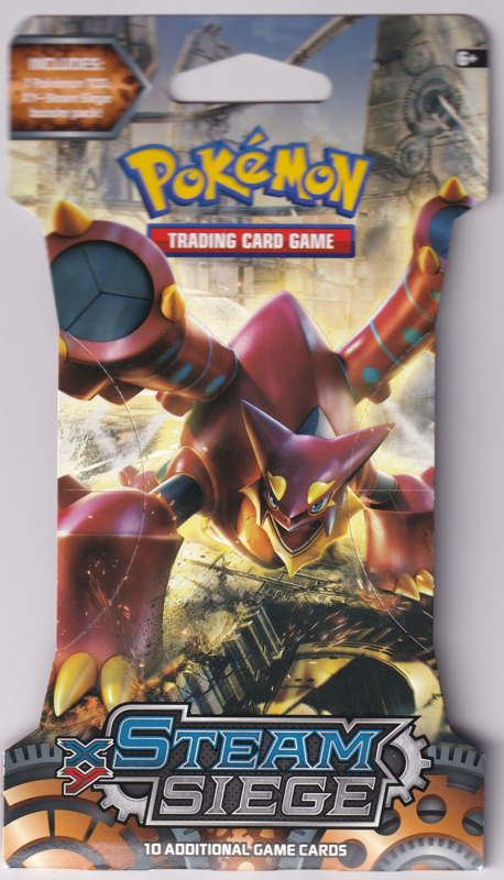 Pokemon XY Steam Siege BLISTER Booster Pack Volcanion Pokemon XY Steam Siege BLISTER Booster Pack Volcanion