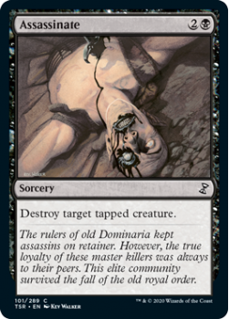 Assassinate - TIME SPIRAL REMASTERED - 101/289 - Magic the Gathering Single Card