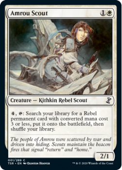 Amrou Scout - TIME SPIRAL REMASTERED - 001/289 - Magic the Gathering Single Card