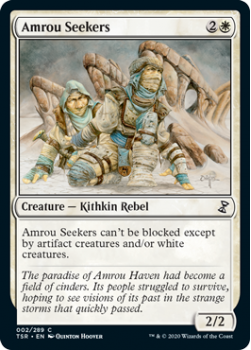 Amrou Seekers - TIME SPIRAL REMASTERED - 002/289 - Magic the Gathering Single Card