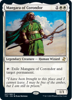 Mangara of Corondor - TIME SPIRAL REMASTERED - 027/289 - Magic the Gathering Single Card