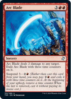 Arc Blade - TIME SPIRAL REMASTERED - 152/289 - Magic the Gathering Single Card