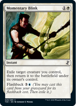 Momentary Blink - TIME SPIRAL REMASTERED - 028/289 - Magic the Gathering Single Card