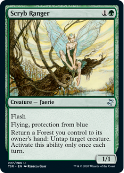 Scryb Ranger - TIME SPIRAL REMASTERED - 227/289 - Magic the Gathering Single Card