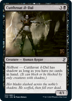 Cutthroat il-Dal - TIME SPIRAL REMASTERED - 105/289 - Magic the Gathering Single Card