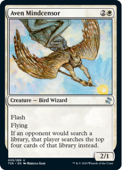 Aven Mindcensor - TIME SPIRAL REMASTERED - 005/289 - Magic the Gathering Single Card