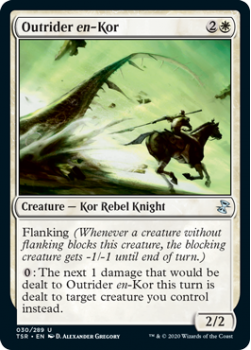 Outrider en-Kor - TIME SPIRAL REMASTERED - 030/289 - Magic the Gathering Single Card