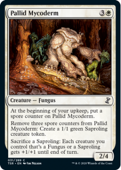 Pallid Mycoderm - TIME SPIRAL REMASTERED - 031/289 - Magic the Gathering Single Card