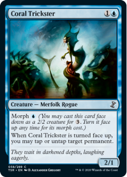 Coral Trickster - TIME SPIRAL REMASTERED - 058/289 - Magic the Gathering Single Card
