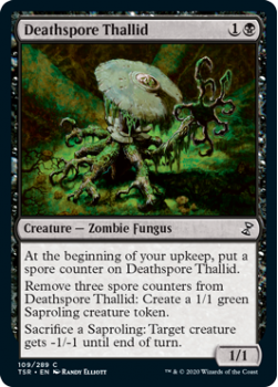 Deathspore Thallid - TIME SPIRAL REMASTERED - 109/289 - Magic the Gathering Single Card