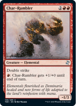 Char-Rumbler - TIME SPIRAL REMASTERED - 158/289 - Magic the Gathering Single Card