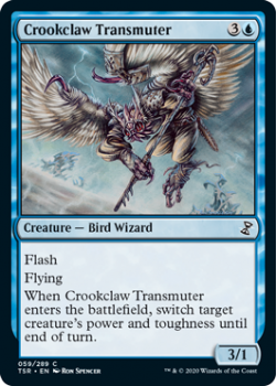 Crookclaw Transmuter - TIME SPIRAL REMASTERED - 059/289 - Magic the Gathering Single Card