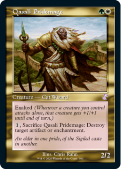 Qasali Pridemage (FOIL) - TIME SPIRAL REMASTERED - Magic the Gathering Single Card