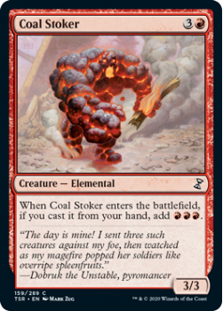 Coal Stoker (FOIL) - TIME SPIRAL REMASTERED - 159/289 - Magic the Gathering Single Card