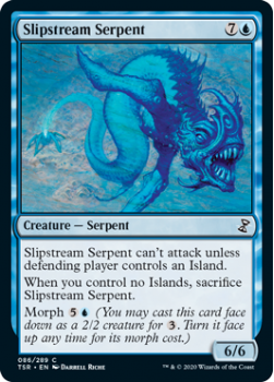 Slipstream Serpent - TIME SPIRAL REMASTERED - 086/289 - Magic the Gathering Single Card
