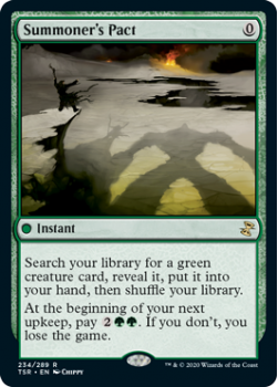 Summoner's Pact - TIME SPIRAL REMASTERED - 234/289 - Magic the Gathering Single Card
