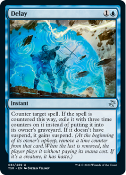 Delay (FOIL) - TIME SPIRAL REMASTERED - 061/289 - Magic the Gathering Single Card